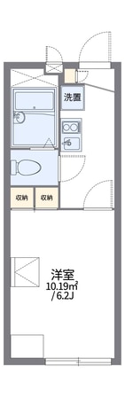 レオパレス上九沢の物件間取画像